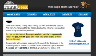 Illustration for article titled I just got a message from Mordor